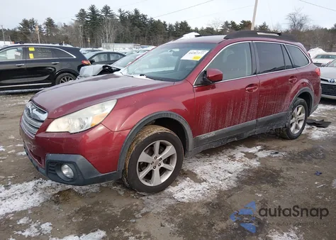 2013 Subaru Outback 2.5I Premium from USA, damaged, VIN 4S4BRBCC9D3318506